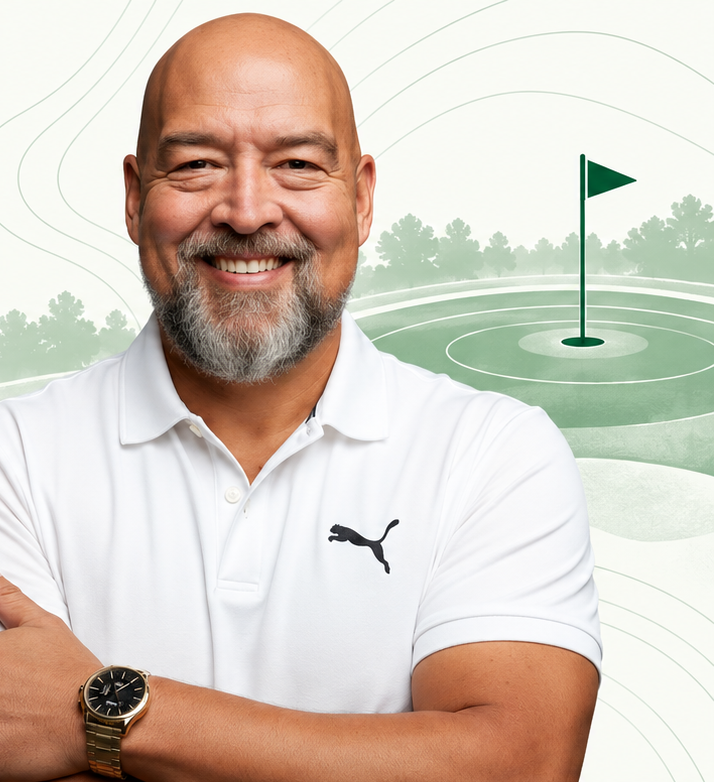 Arlen Bento Jr., golf coach and creator of the Shoot Par Now Learning System